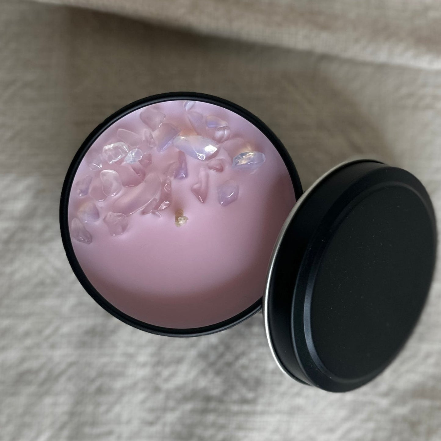 Sugar Plum Mini Tin Crystal Candle