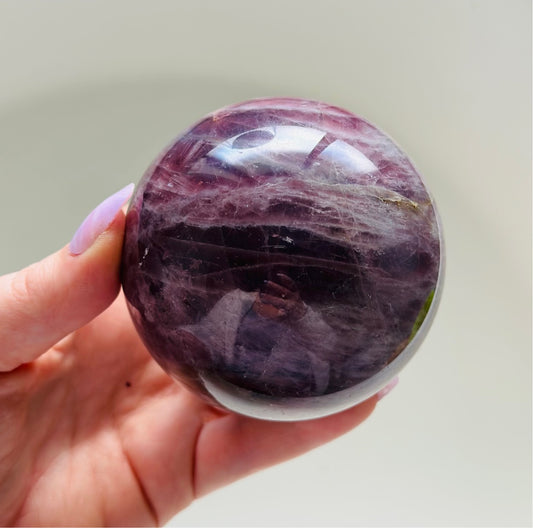 Lavender Quartz Sphere