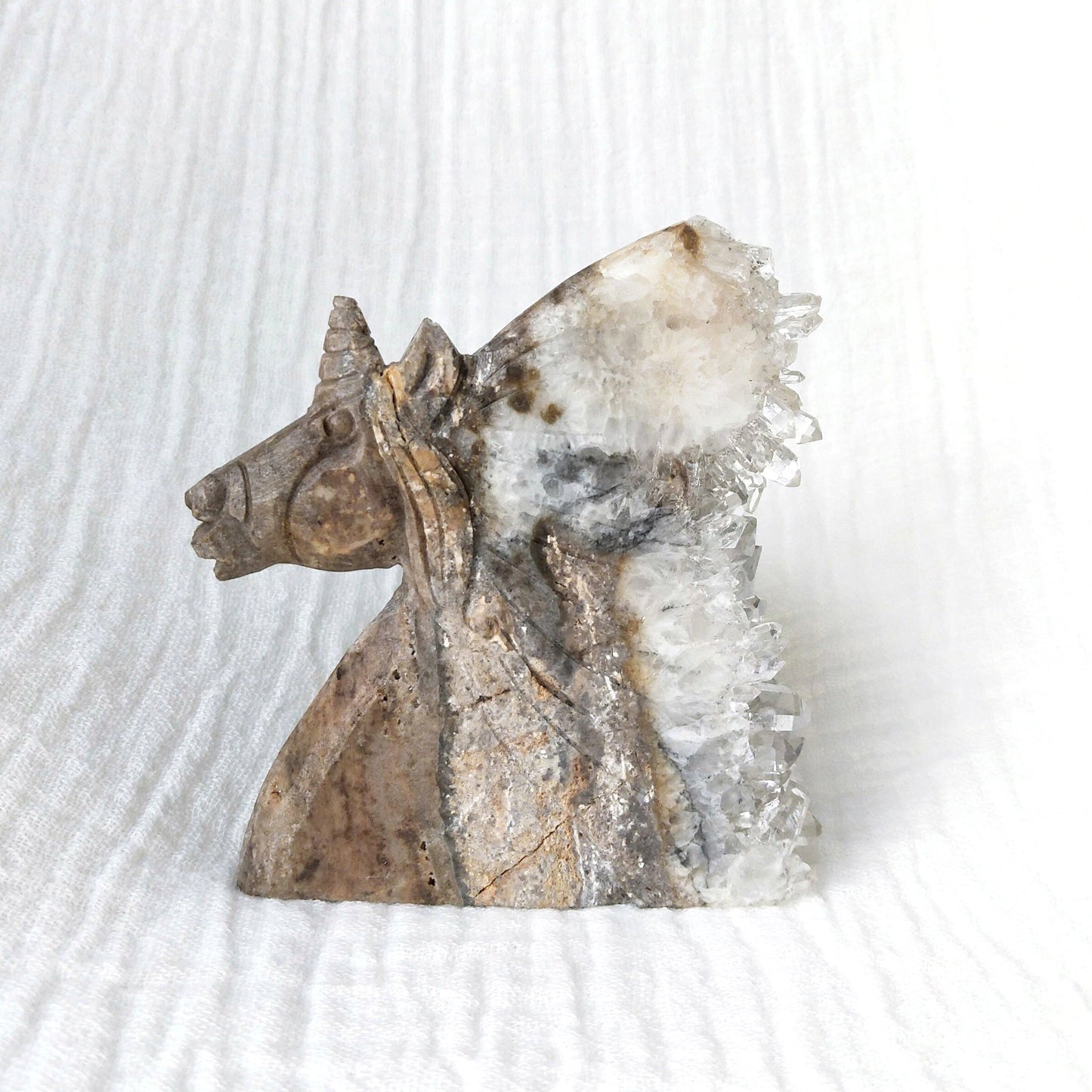 Unicorn Crystal Cluster