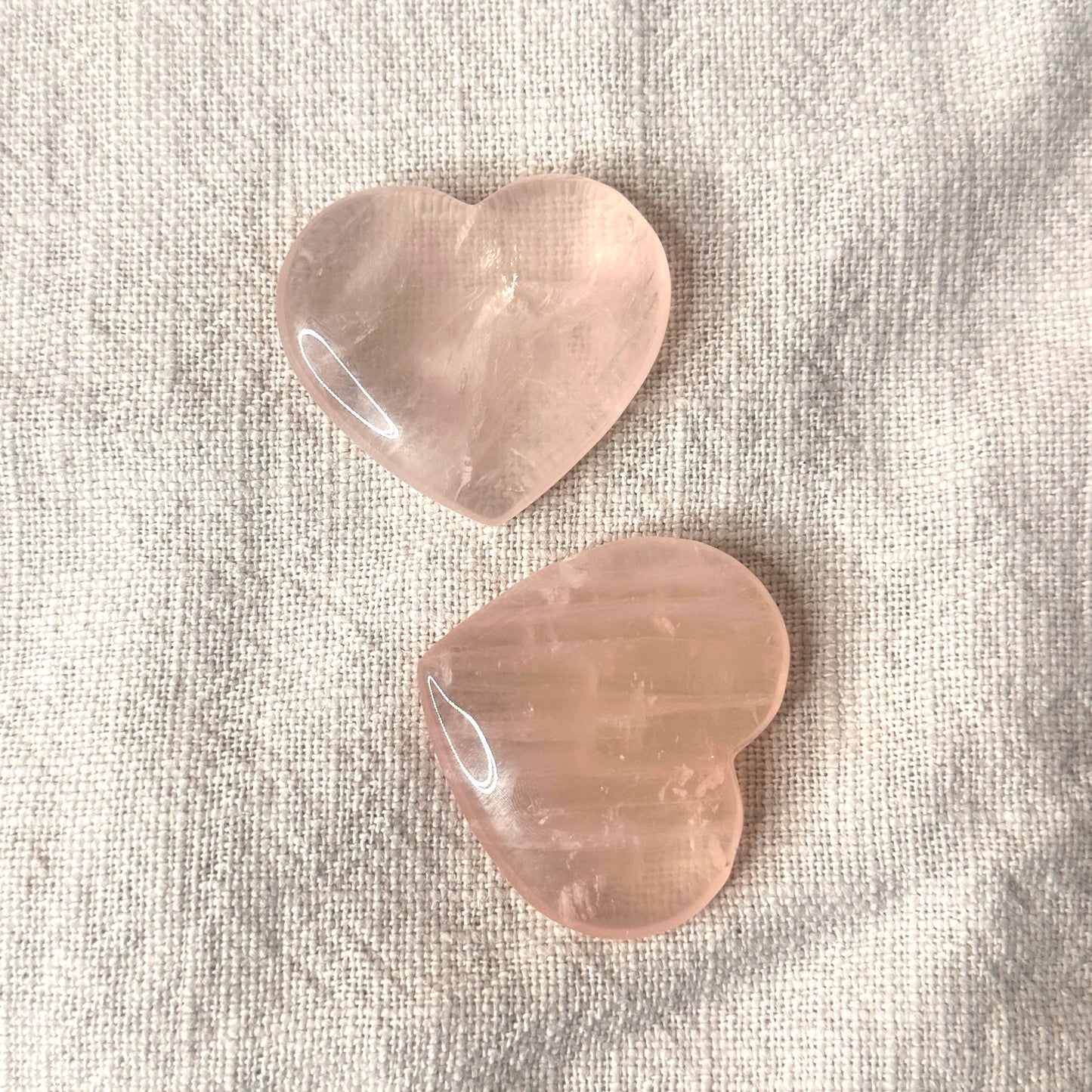 Rose Quartz Heart