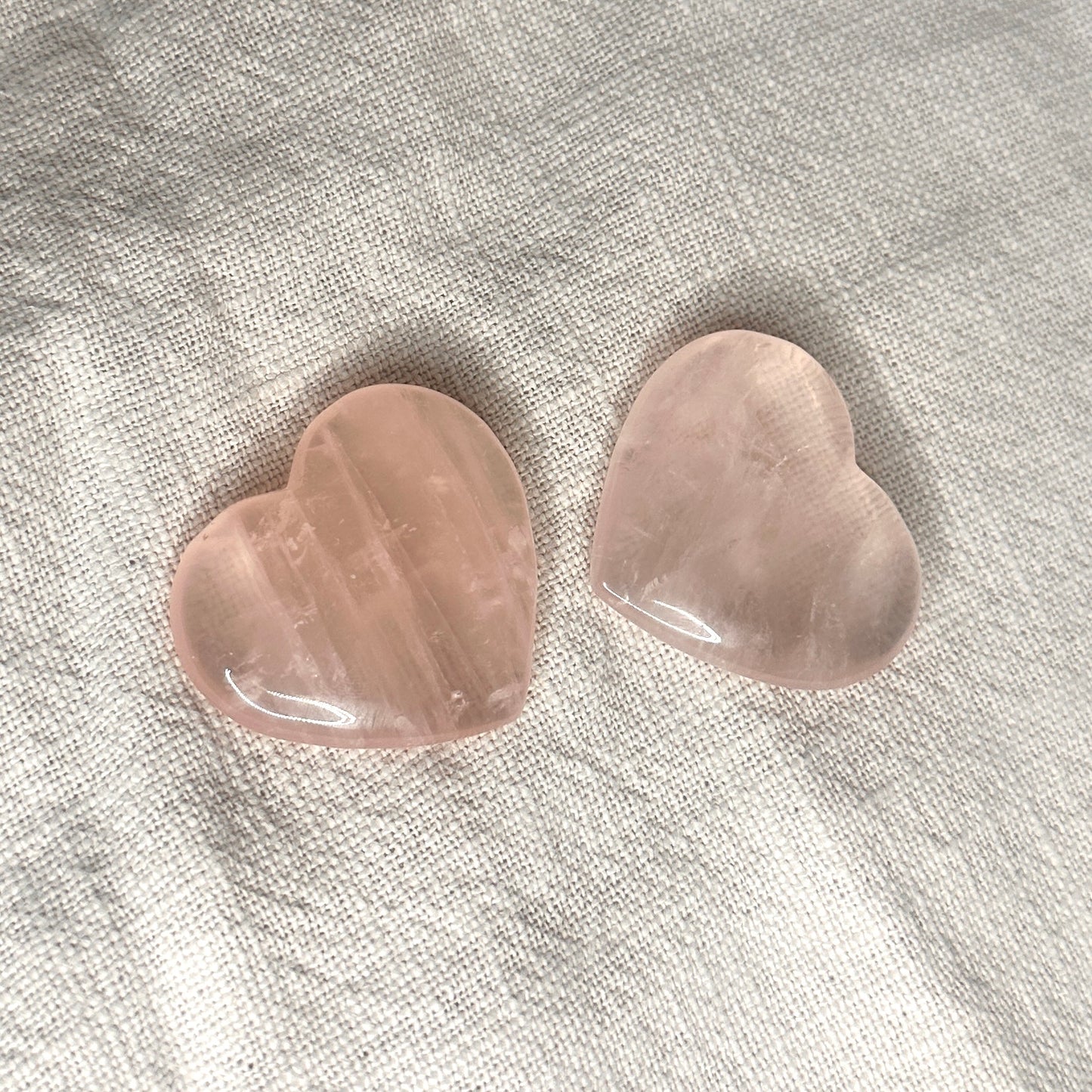 Rose Quartz Heart