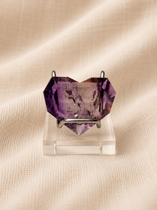 Amethyst Heart
