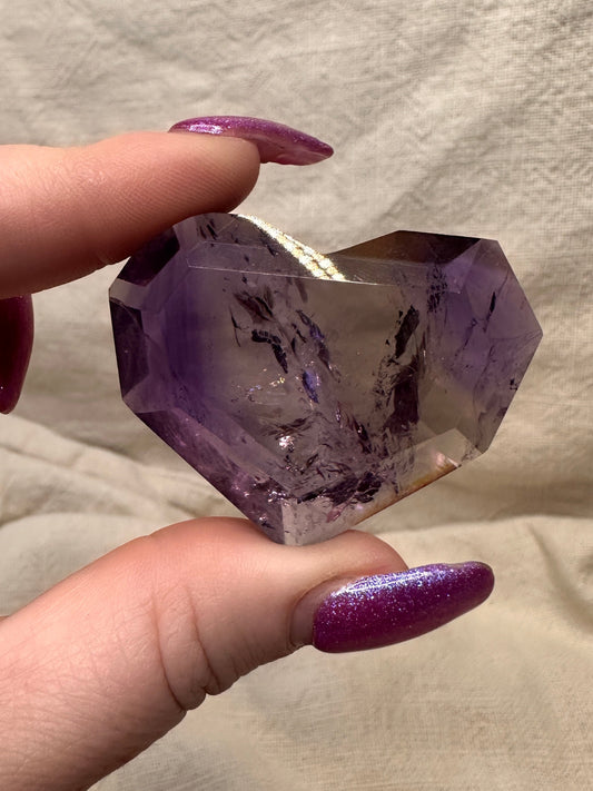 Amethyst Heart