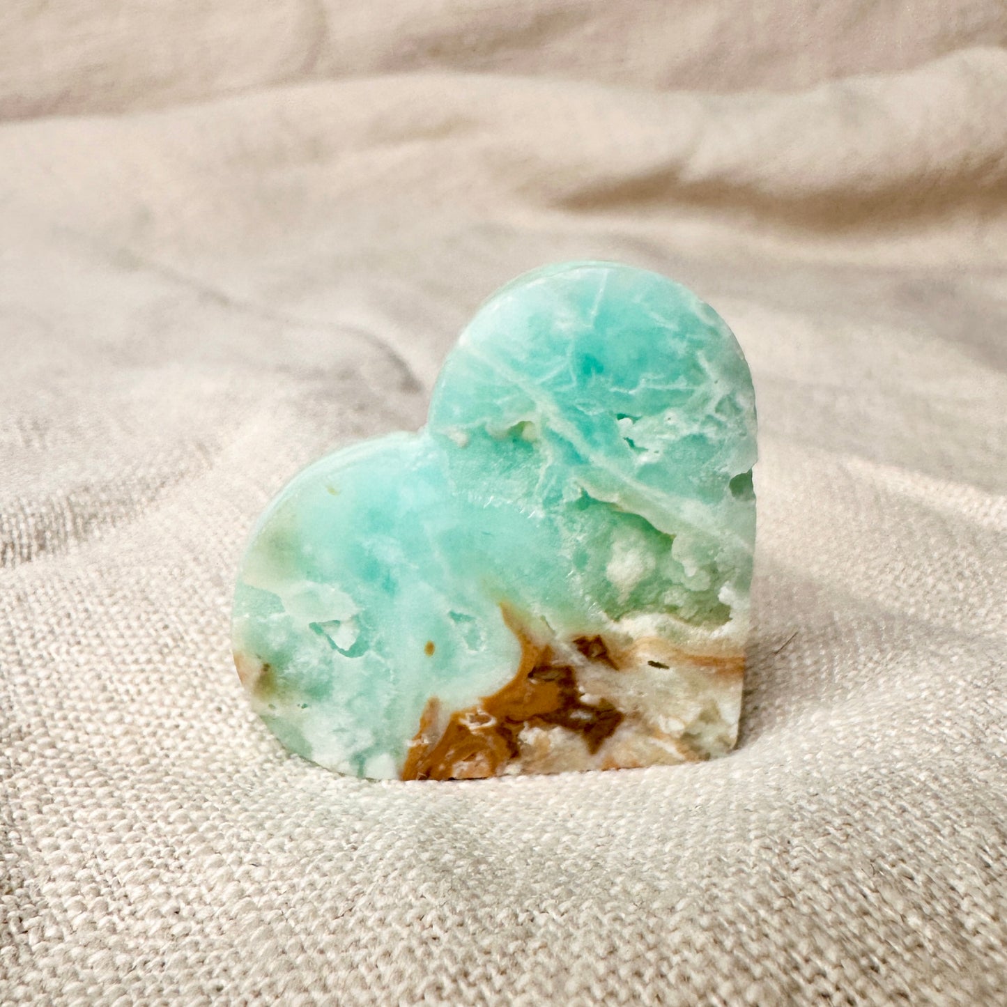 Caribbean calcite Heart