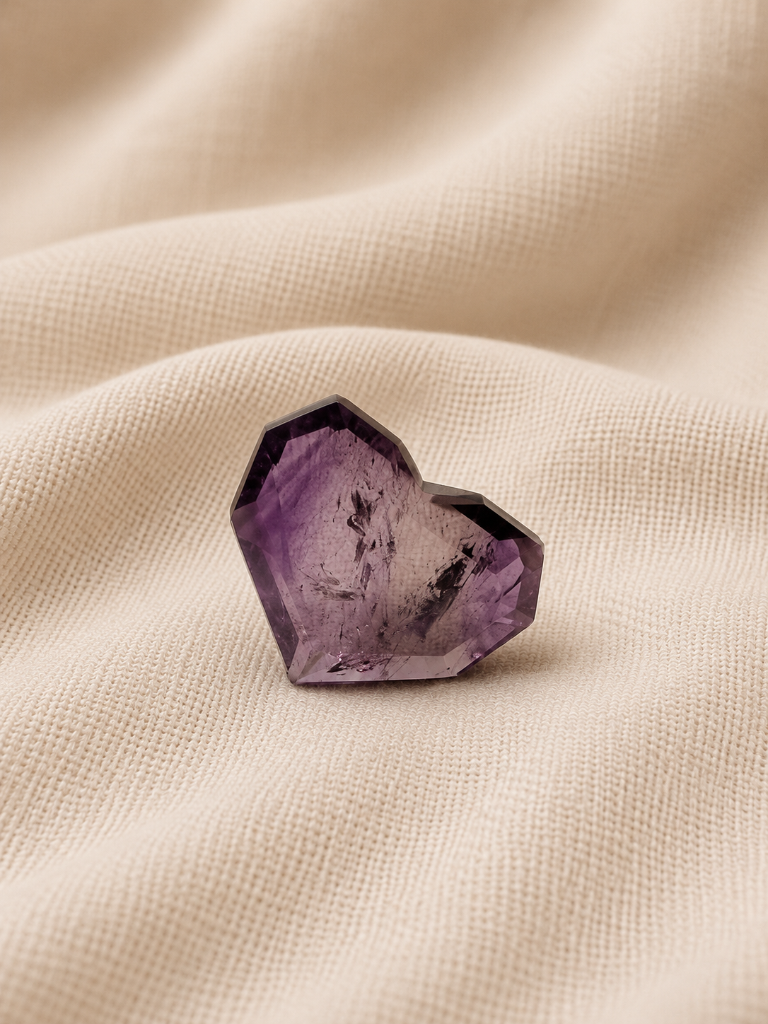 Amethyst Heart