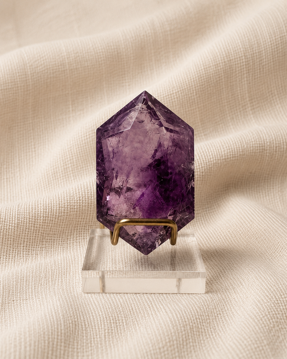 Amethyst palm stone