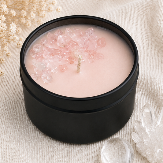 Love Bloom, Sweet Magnolia Mini Crystal Candle