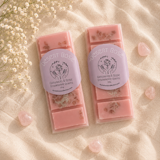 Desert Rose, Geranium & Rose Crystal Wax Melts