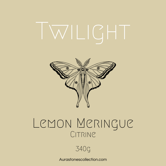 Lemon Meringue Mini Tin Crystal Candle