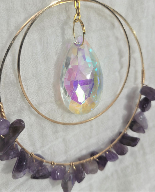 Amethyst Suncatcher