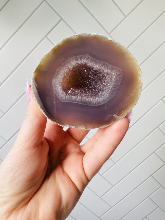 Druzy Agate Geode